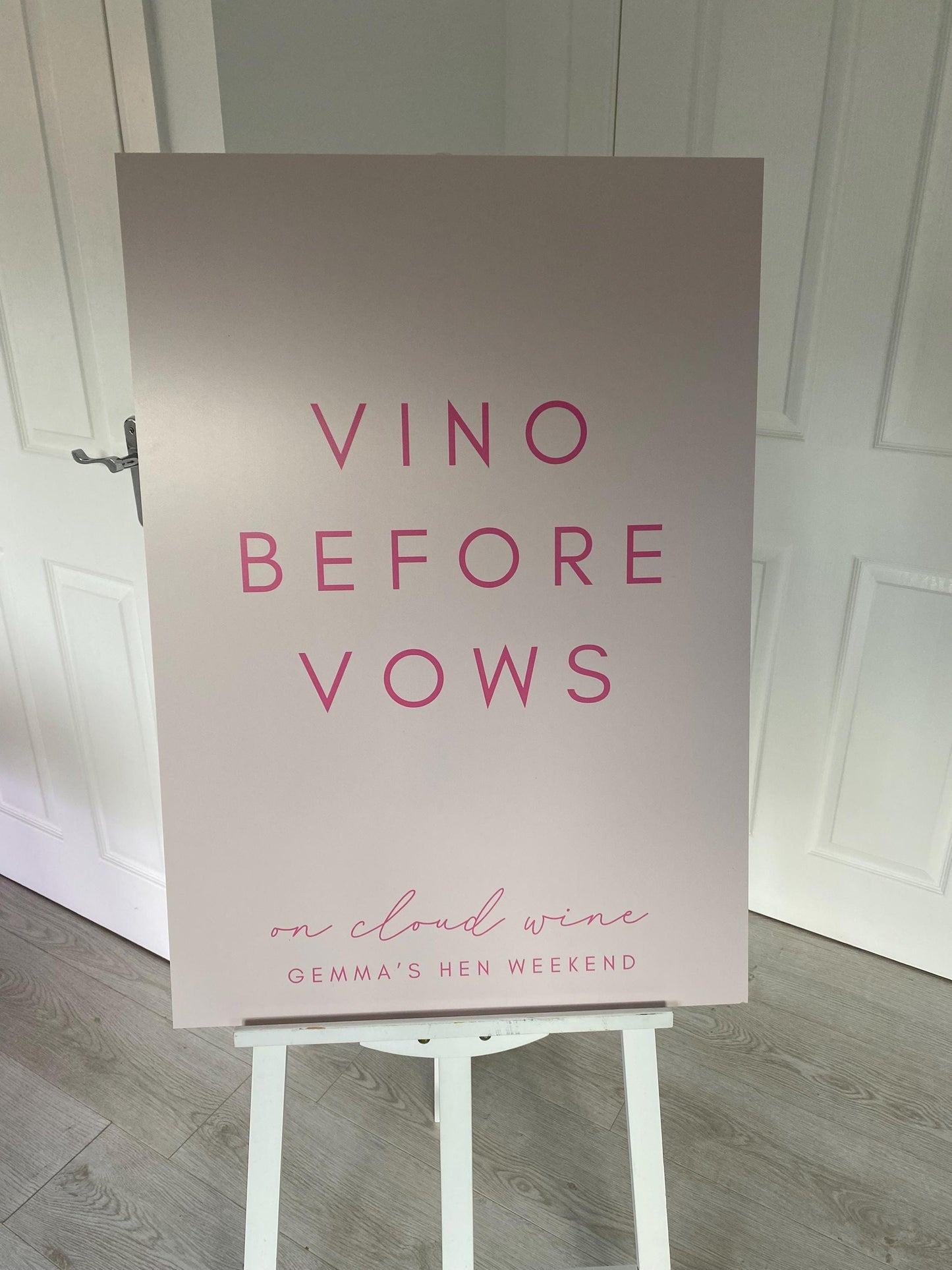 Vino Before Vows Hen Party Sign, On Cloud Wine Themed Bridal Shower, Wine Spritz Bachelorette, Hen Do Welcome Sign, Cocktail Hen Party Sign