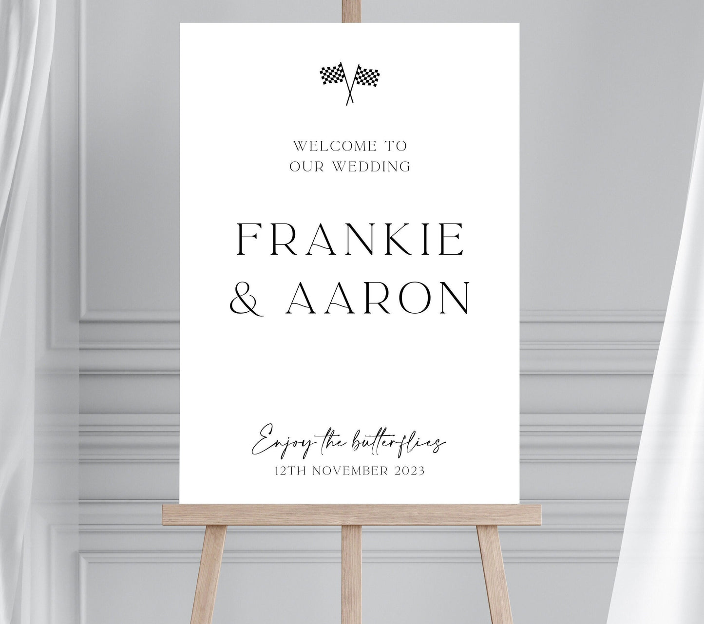F1 RACETRACK THEMED Wedding Welcome Sign, Grand Prix Wedding Welcome Sign, Formula 1 Welcome, Race car Themed Wedding, Race Track Wedding