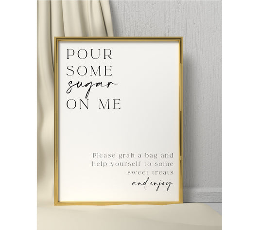 Dessert Table Sign, Love is Sweet Sign, Take a Treat Wedding Sign, Candy Cart Sign, Minimalist Wedding Prints, Sweet Station Sign